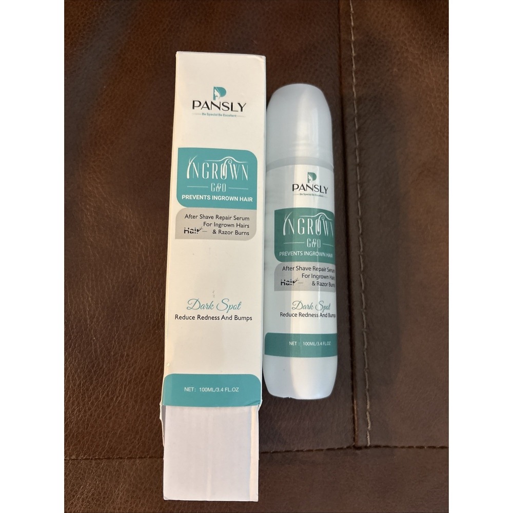 Pansly Roll-On After Shave Repair Serum For Ingrown Hairs & Dark Spots, 3.4oz